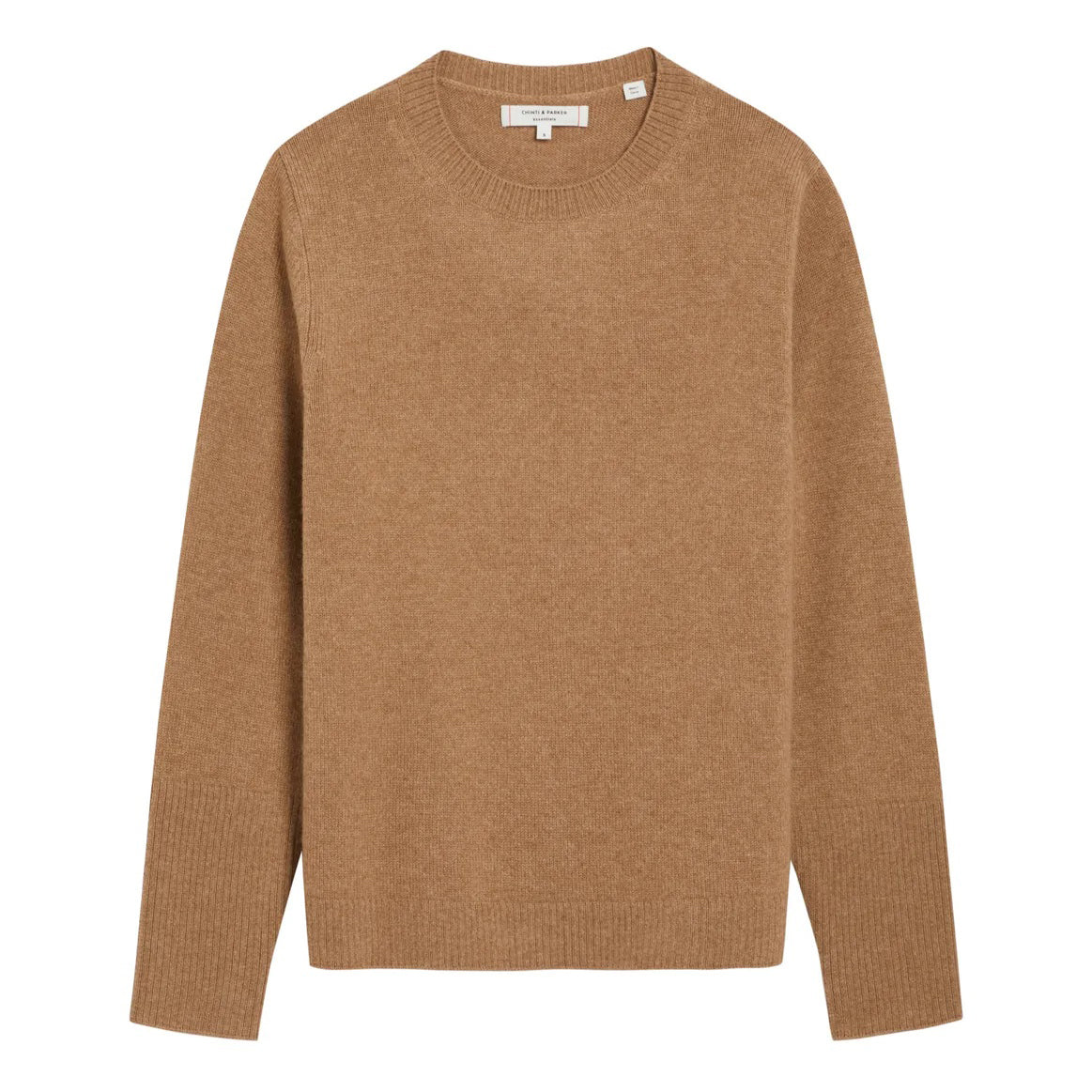 Buy online Chinti Parker Cashmere Boxy Sweater Camel