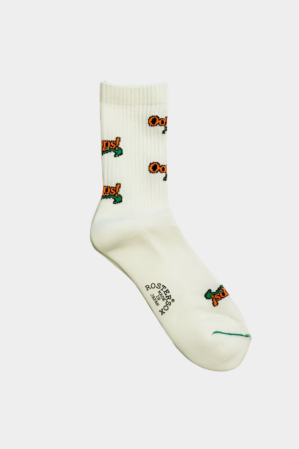 Oops Socks - White