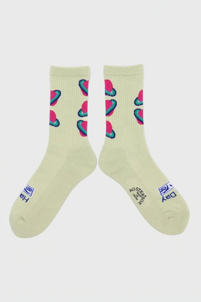 Galaxy Socks - Green