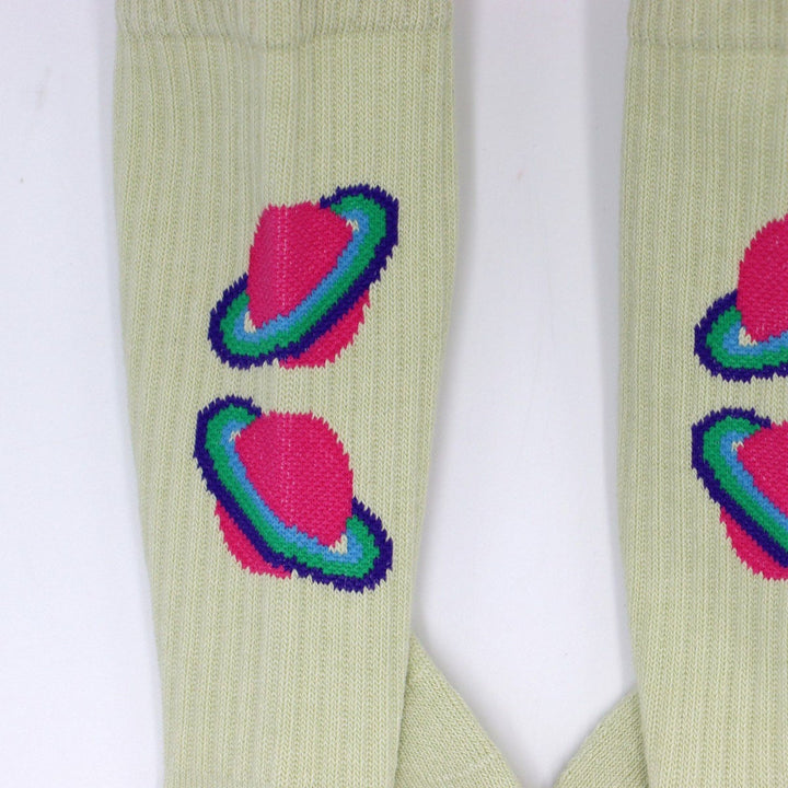 Galaxy Socks - Green