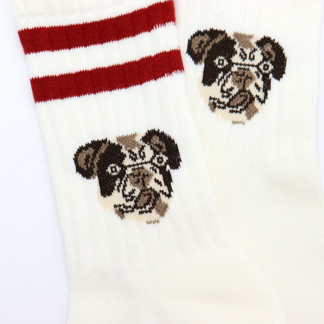 Dog Socks - White - Frontiers Woman