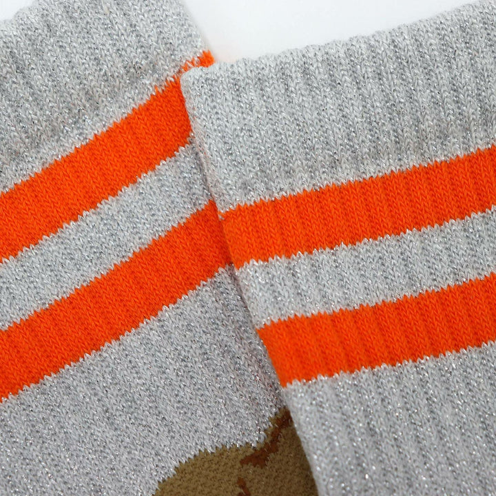 Cat Socks - Orange