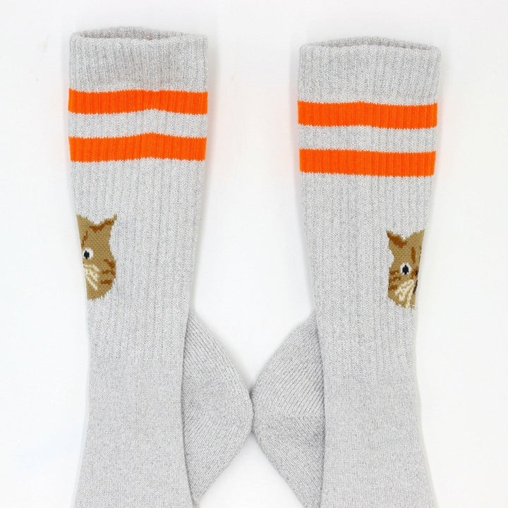 Cat Socks - Orange