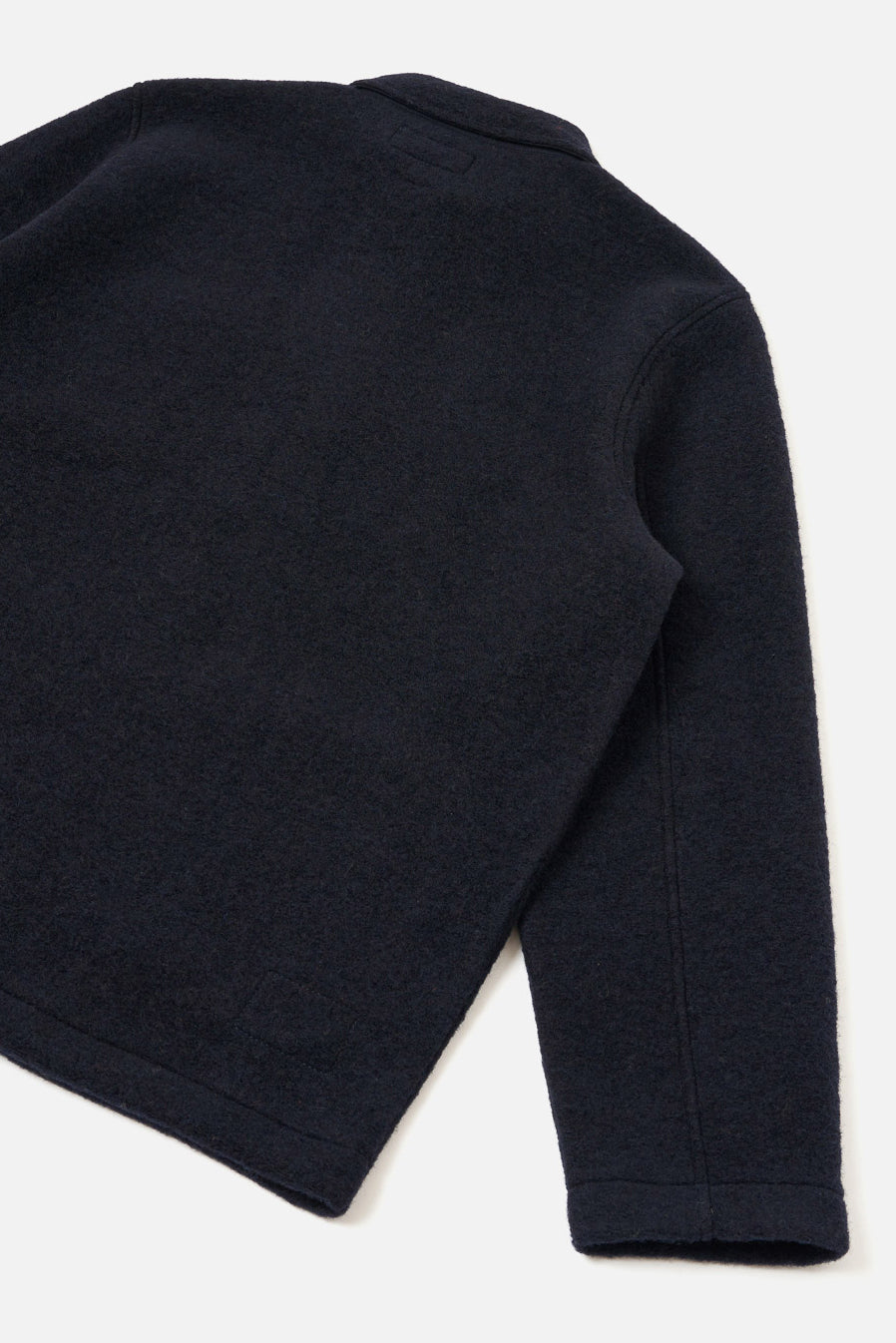 Field Jacket - Navy Wool Fleece