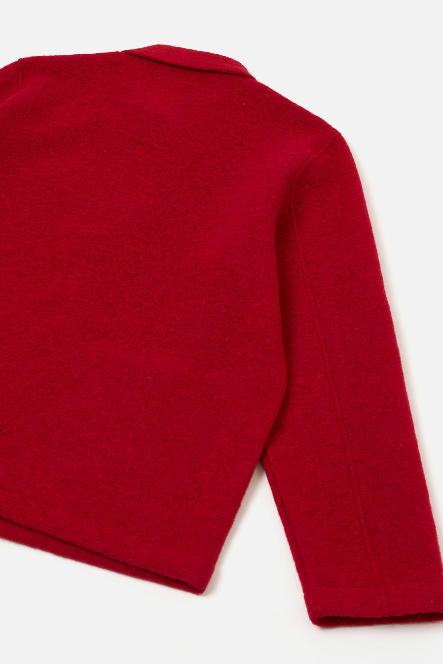 Field Jacket - Scarlet Wool Fleece