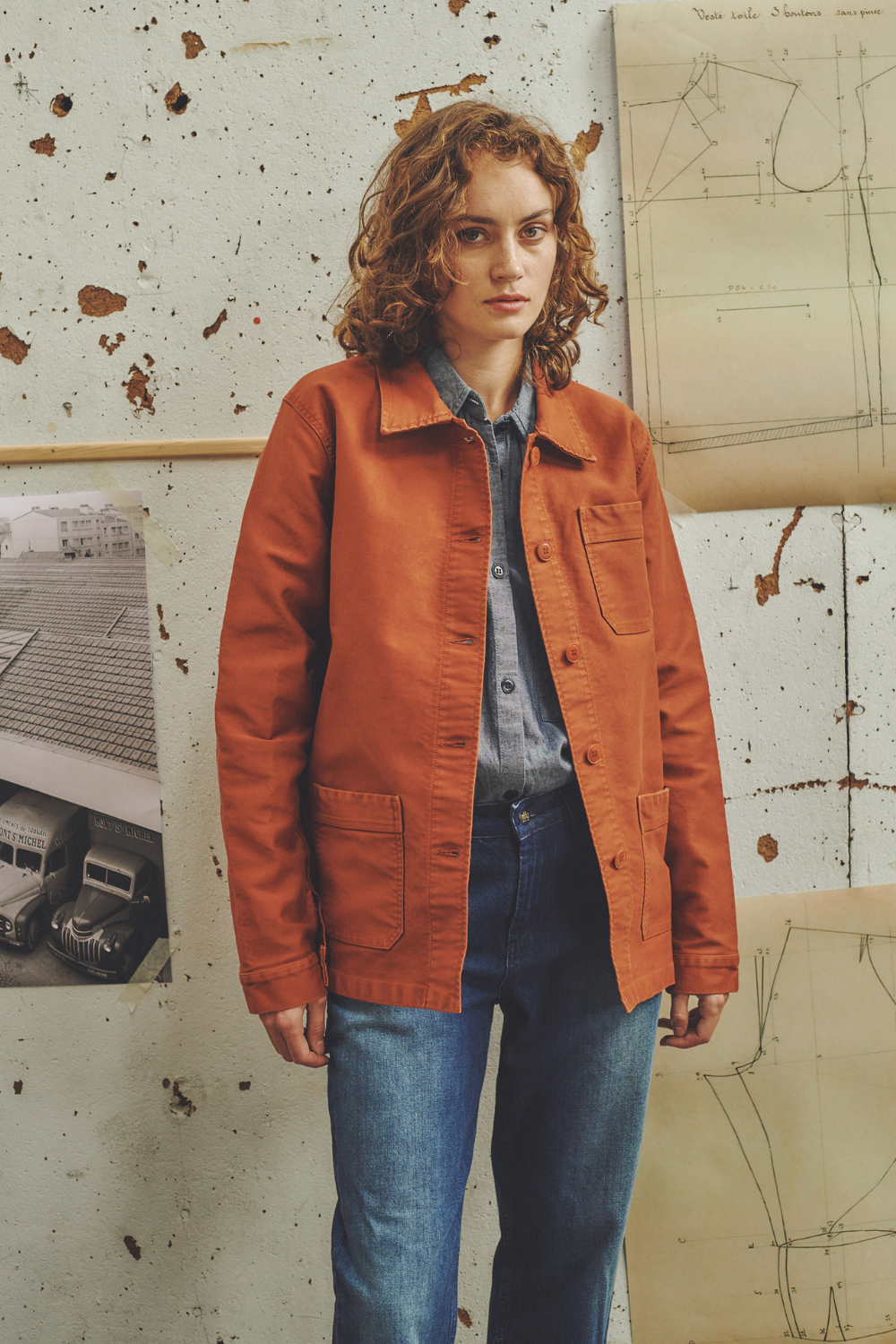 The Work Jacket - Brick