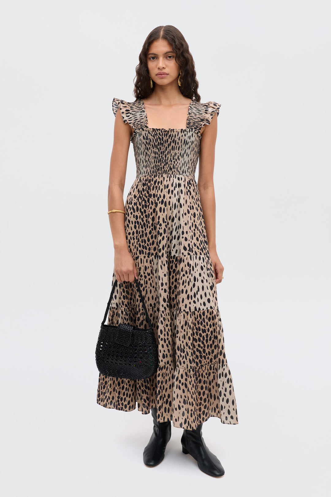 Kendall Cotton Midi Dress