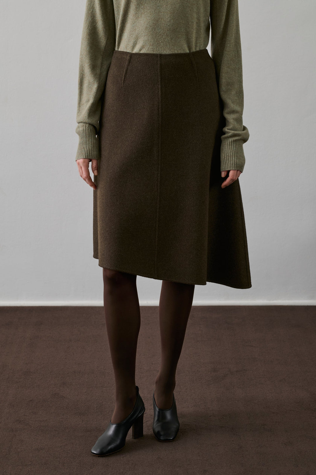 Geneve Skirt - Khaki