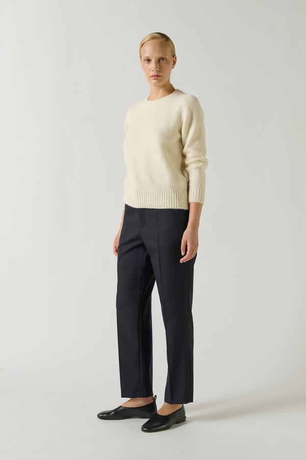 Gabriel Trouser - Black Wool Canvas