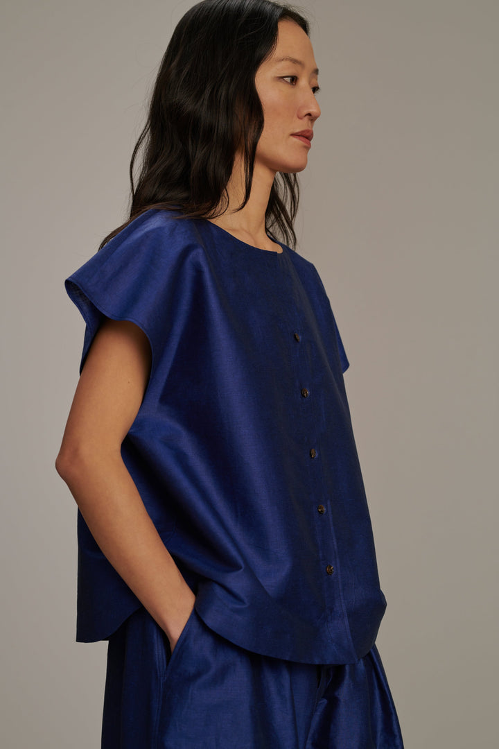 Colombie Blouse - Blue