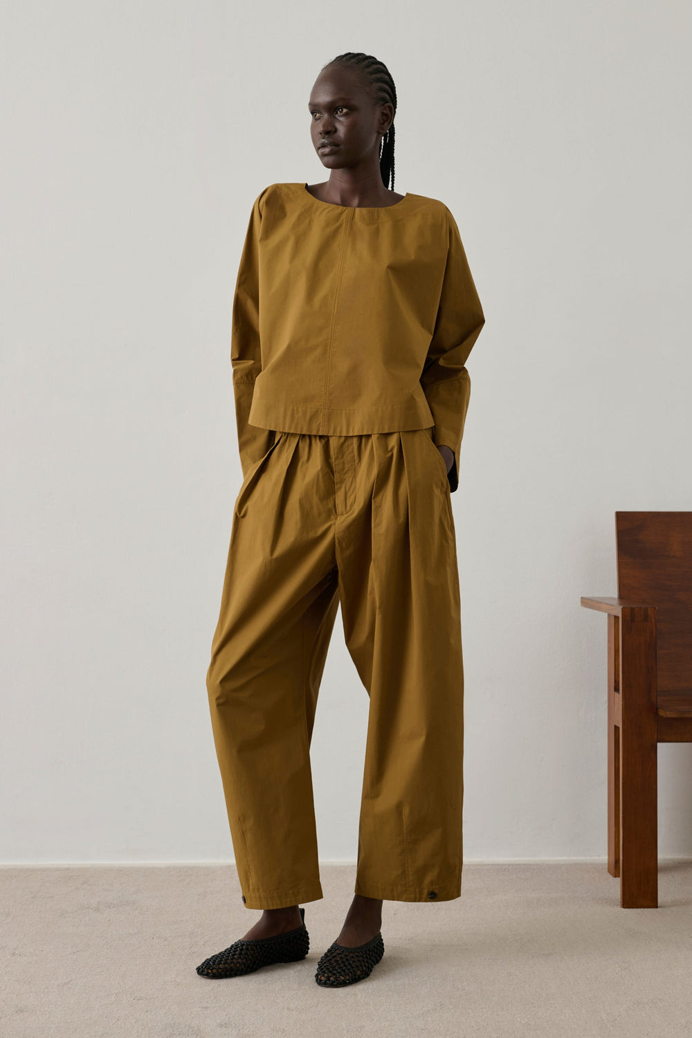 Armand Blouse - Caramel - Frontiers Woman