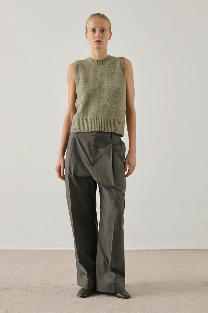 Namaste Wool Vest - Pastel Green