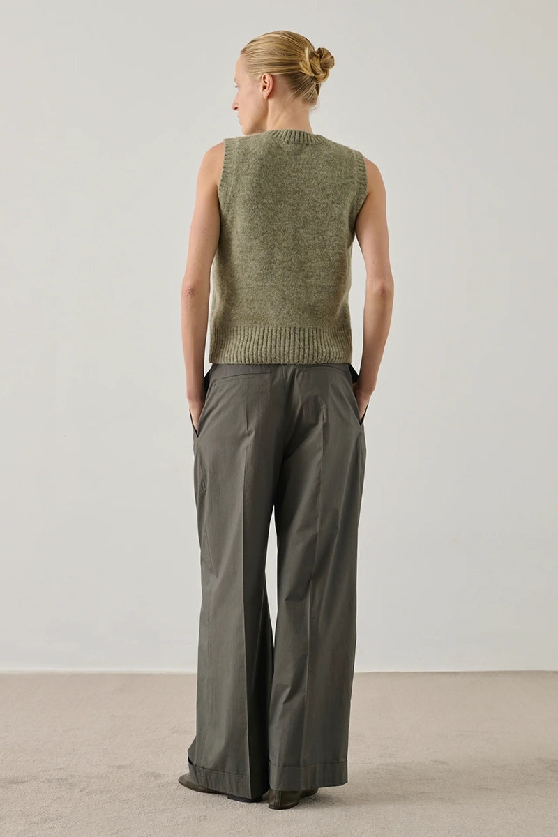 Namaste Wool Vest - Pastel Green