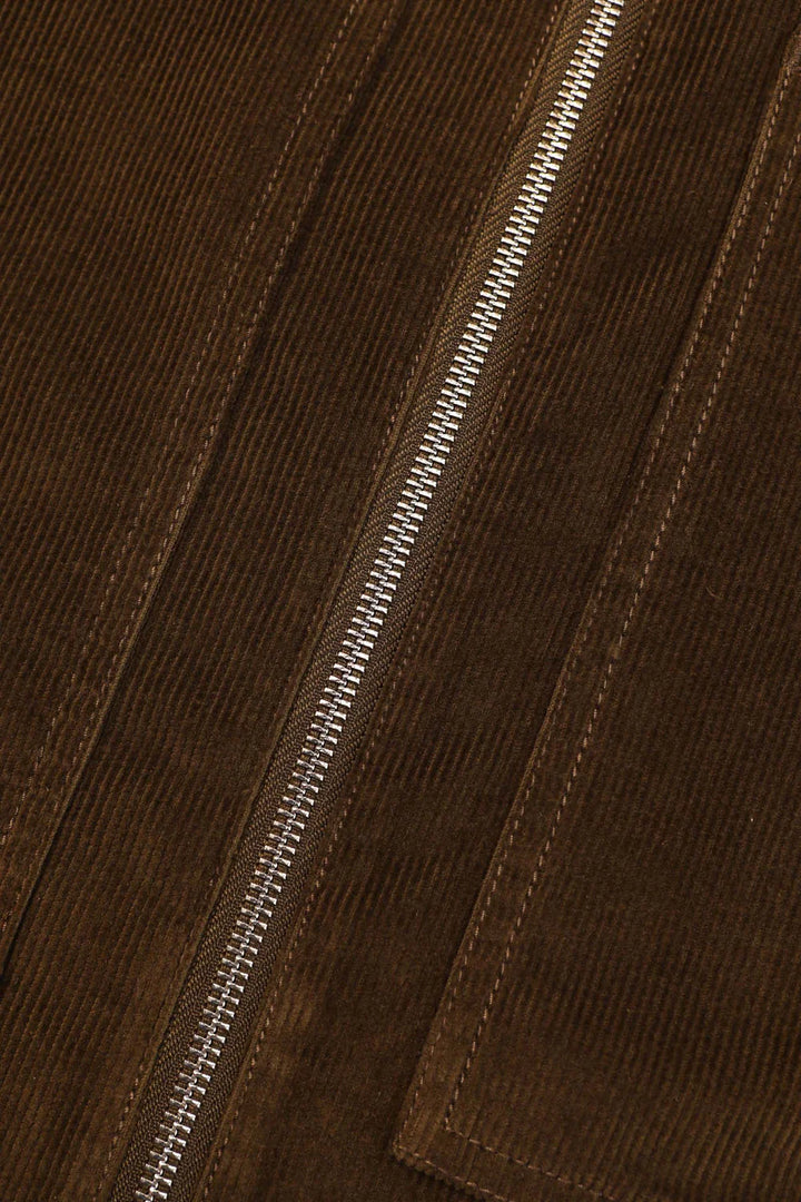 Dominic Boilersuit Corduroy - Dark Olive