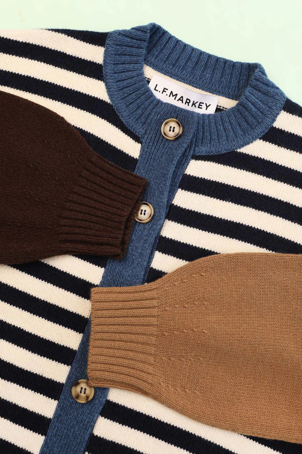 Eval Cardigan - Cornwall Stripe