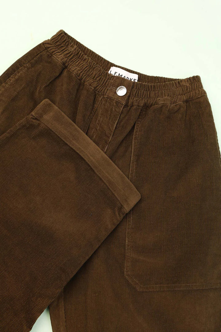 Beckett Crop Trousers - Dark Olive