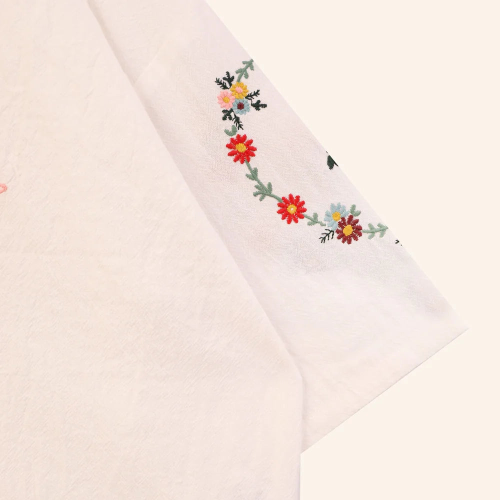 Penstemon Shirt - Multi Embroidery