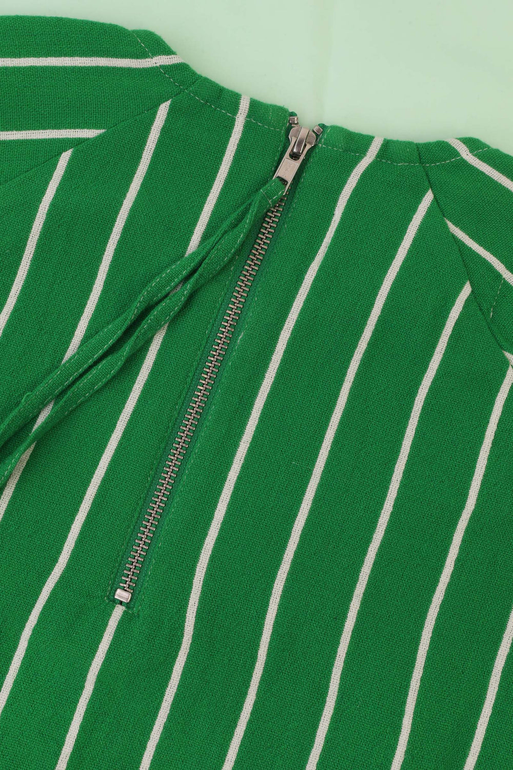 Oslo Top Stripe - Grass Stripe - Frontiers Woman