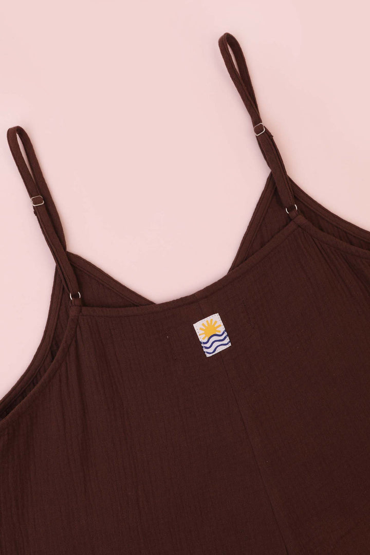 Tineke Jumpsuit - Chocolate