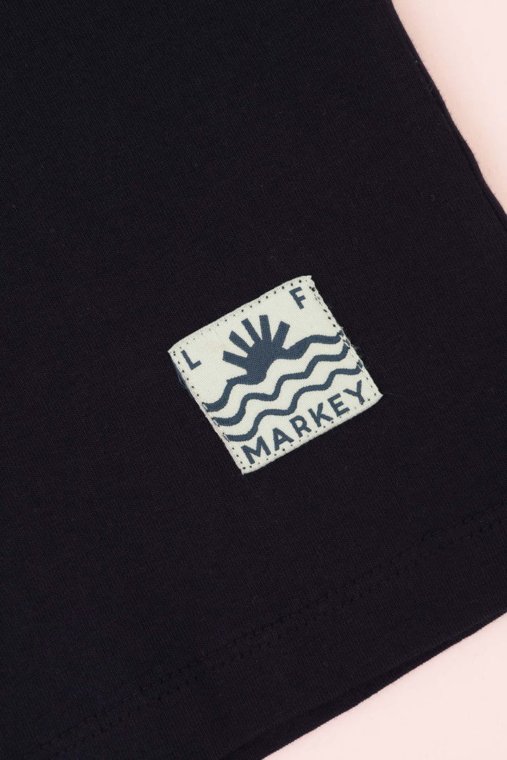 Boxy Tee - Navy