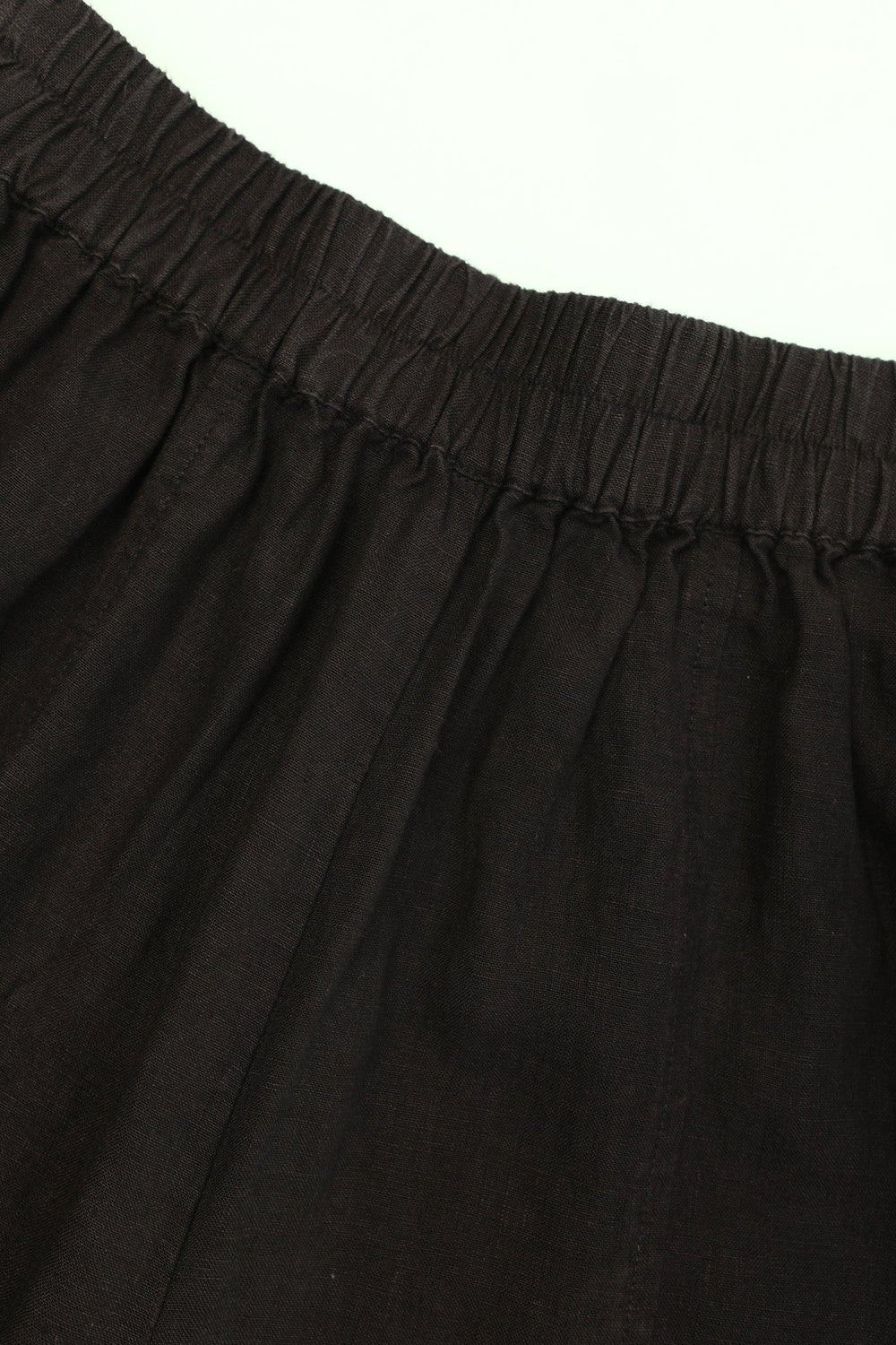 Basic Linen Trouser - Black