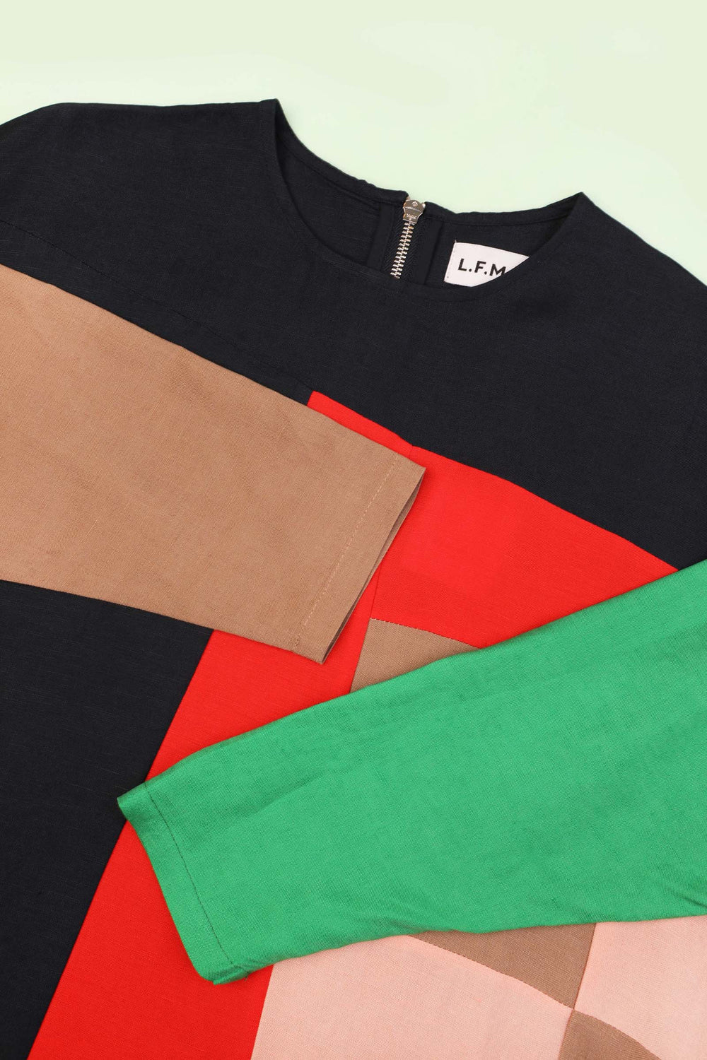 Aldon Dress - Rubik Patchwork