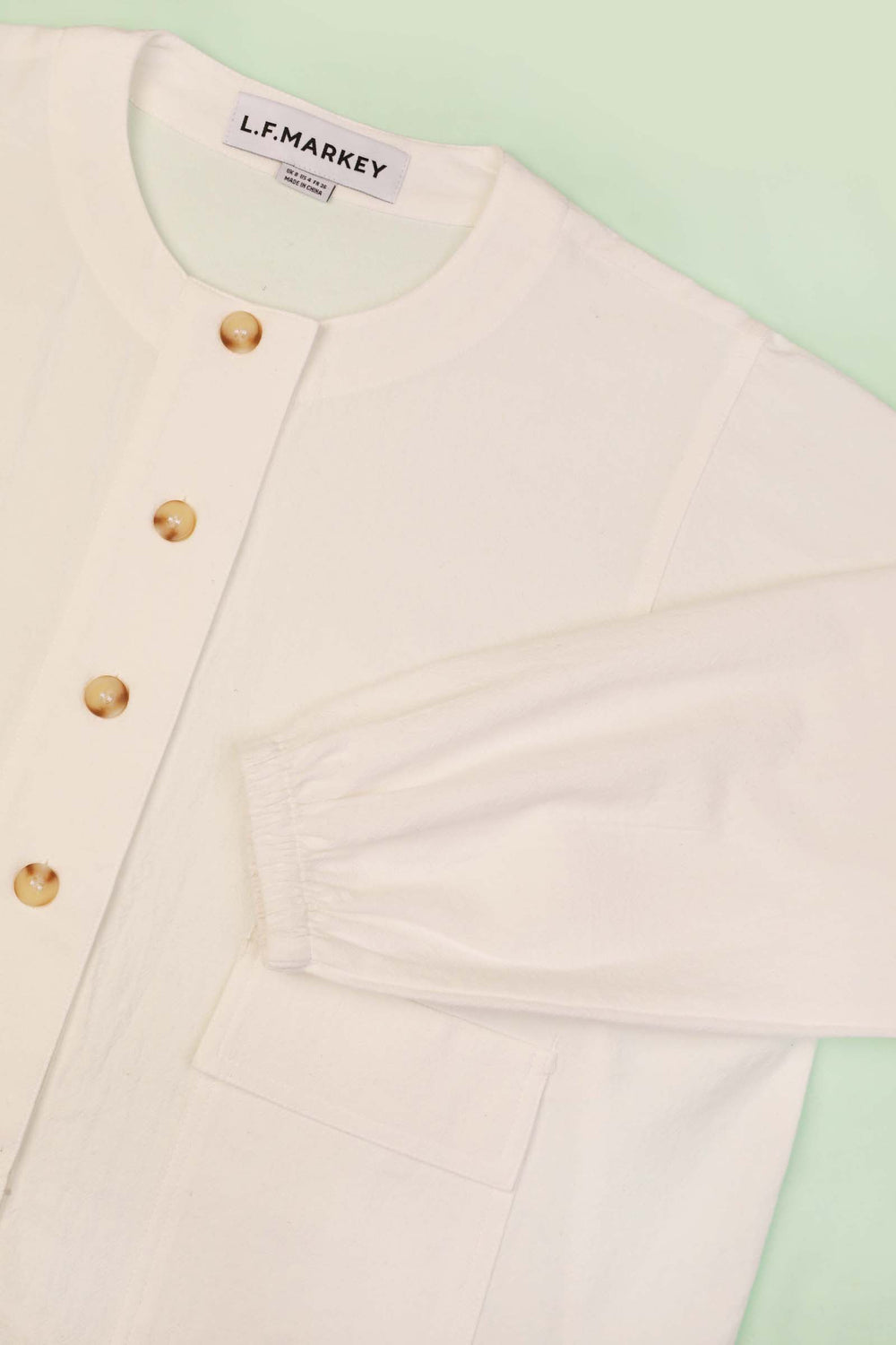 Noel Top - White