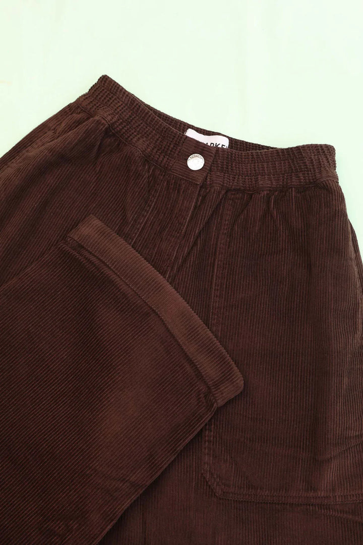 Beckett Crop Trousers - Umber