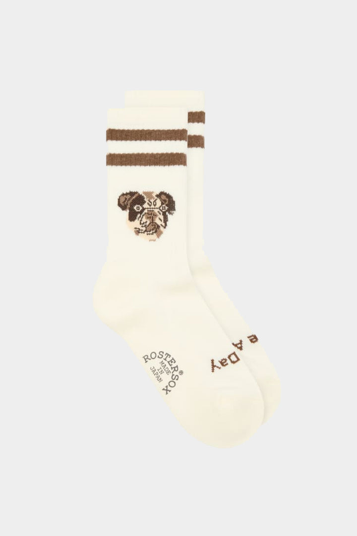 Dog socks - Brown stripe