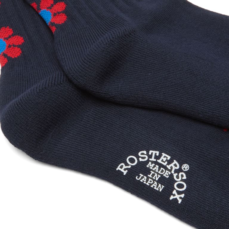 Peace Socks - Navy