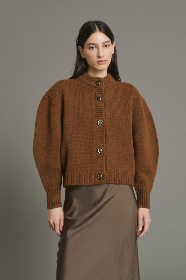 Leonard Cardigan - Caramel