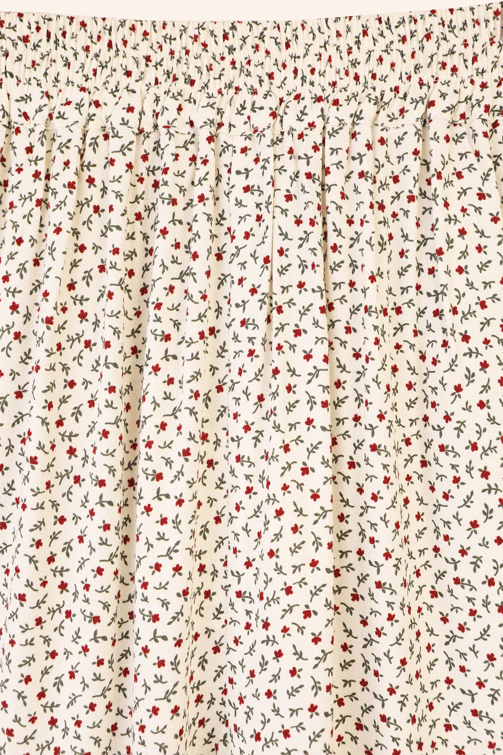 Tupelo Trousers - Red Ditsy Floral