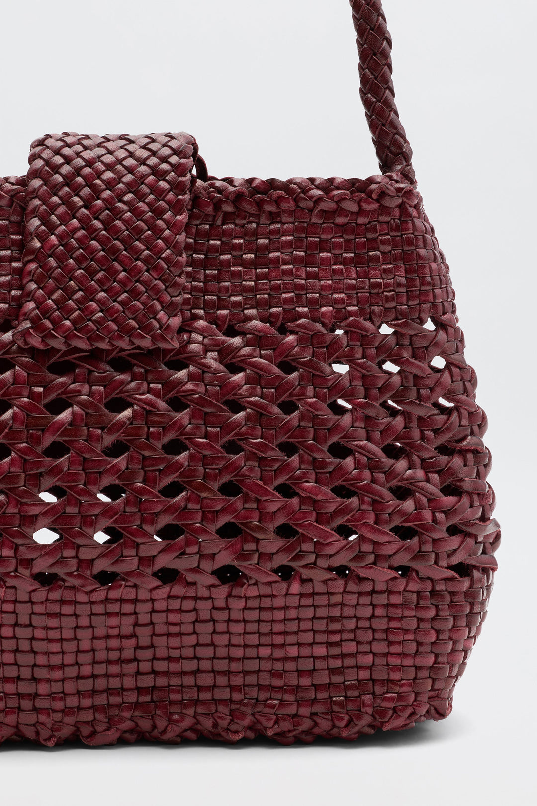 Amoria Leather Bag - Bordeaux