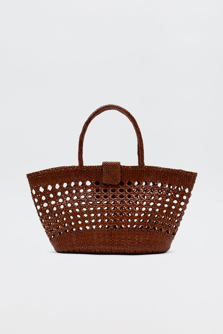 Lucine Leather Bag- Tan