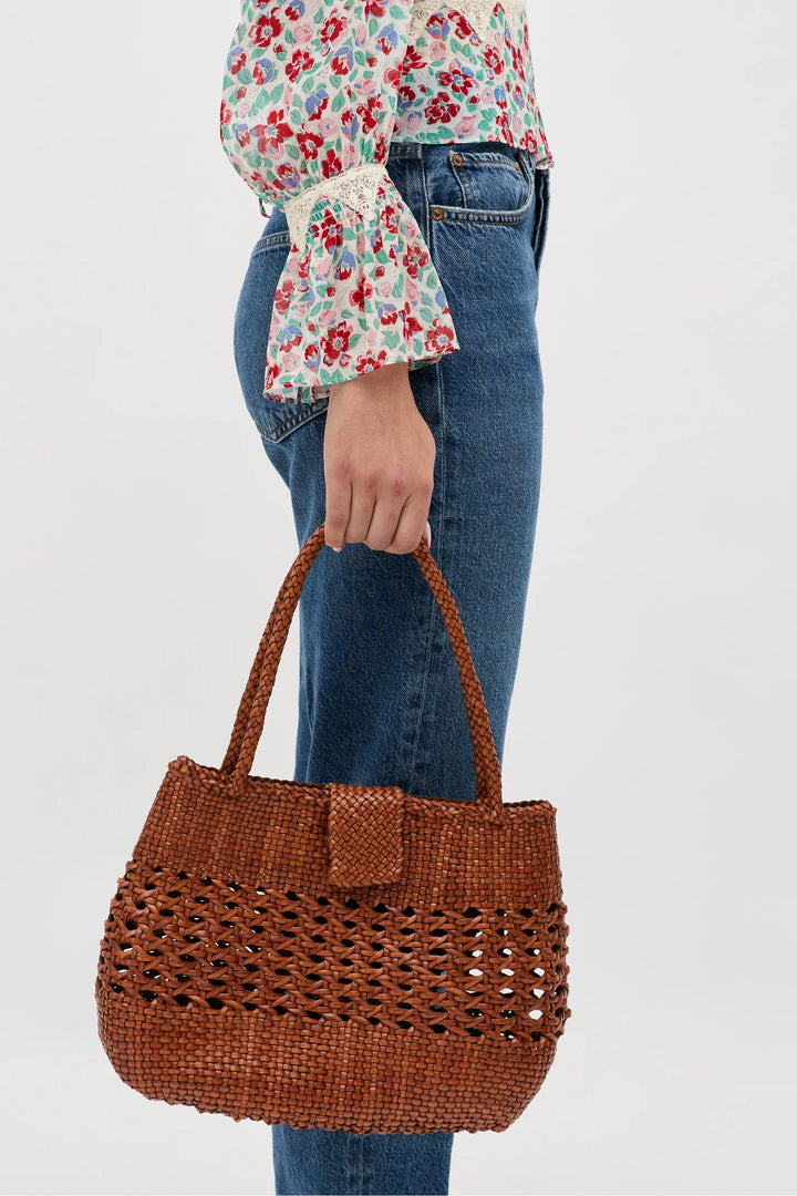 Niamh Leather Bag - Tan