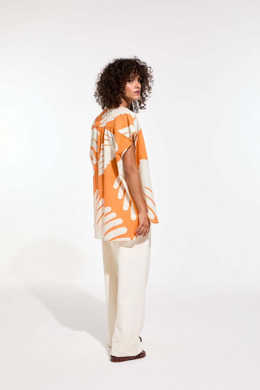 Adele Palma Top - Orange