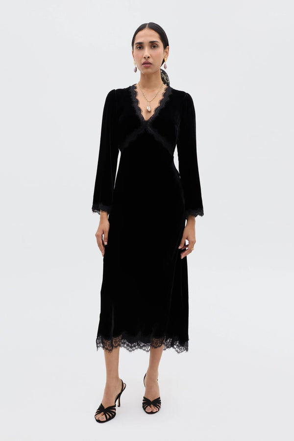 Alessi Midi Dress - Black