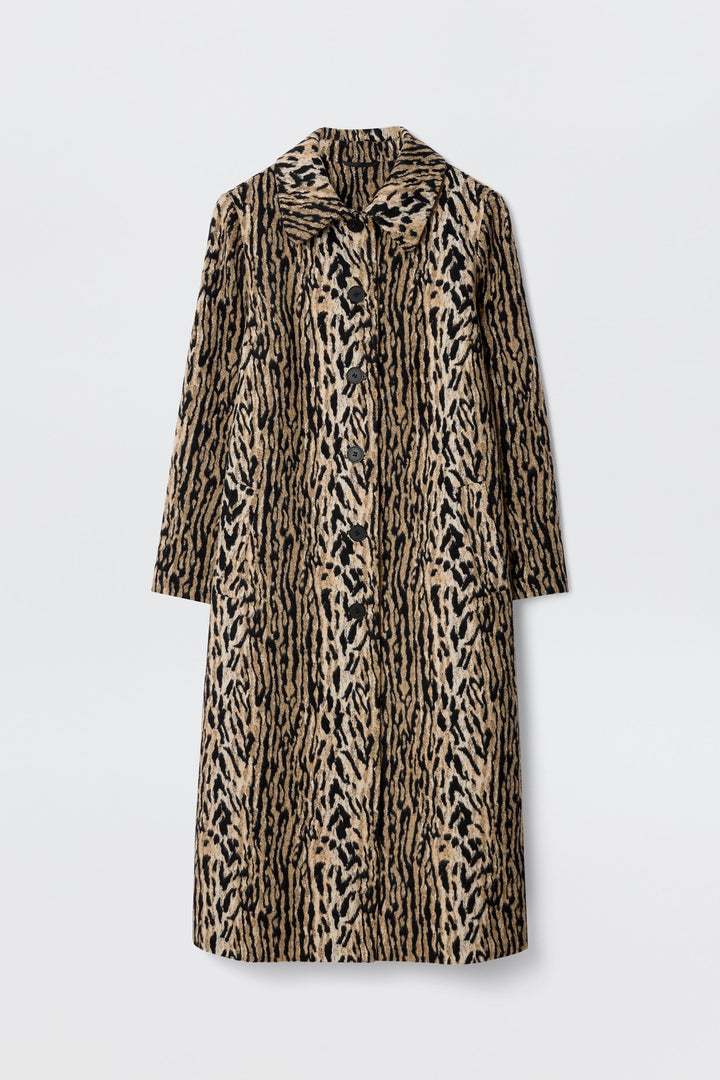 Milly Coat - Bohemia Leopard