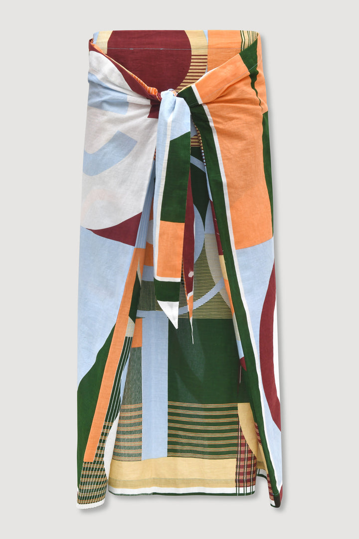 Olga Reve Ta Poesie Skirt - Coral Cloud - Frontiers Woman