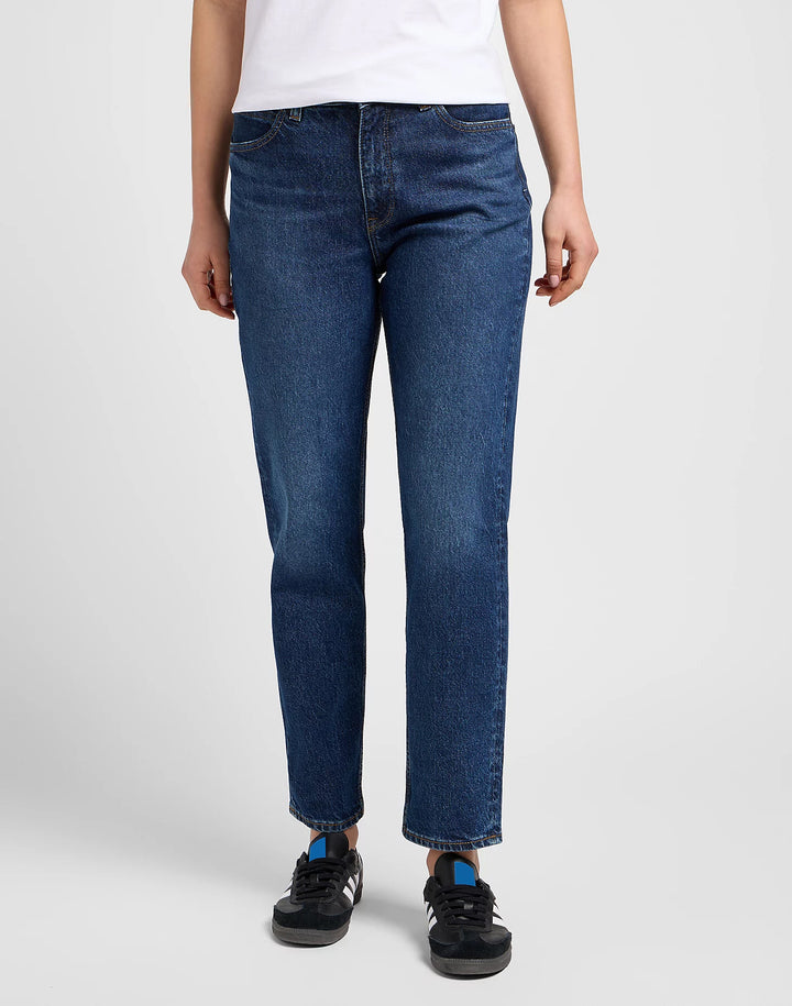 Carol Regular Straight Jeans - Dark Humor