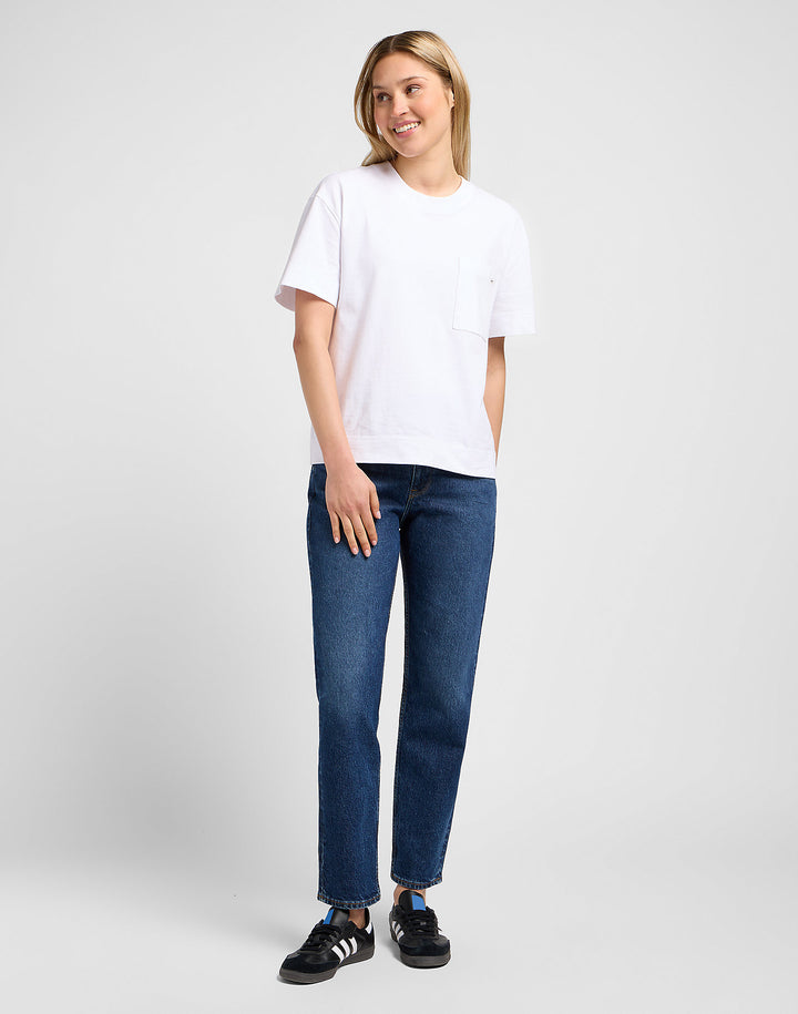 Carol Regular Straight Jeans - Dark Humor