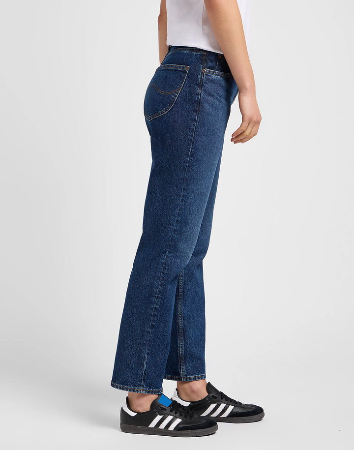 Carol Regular Straight Jeans - Dark Humor