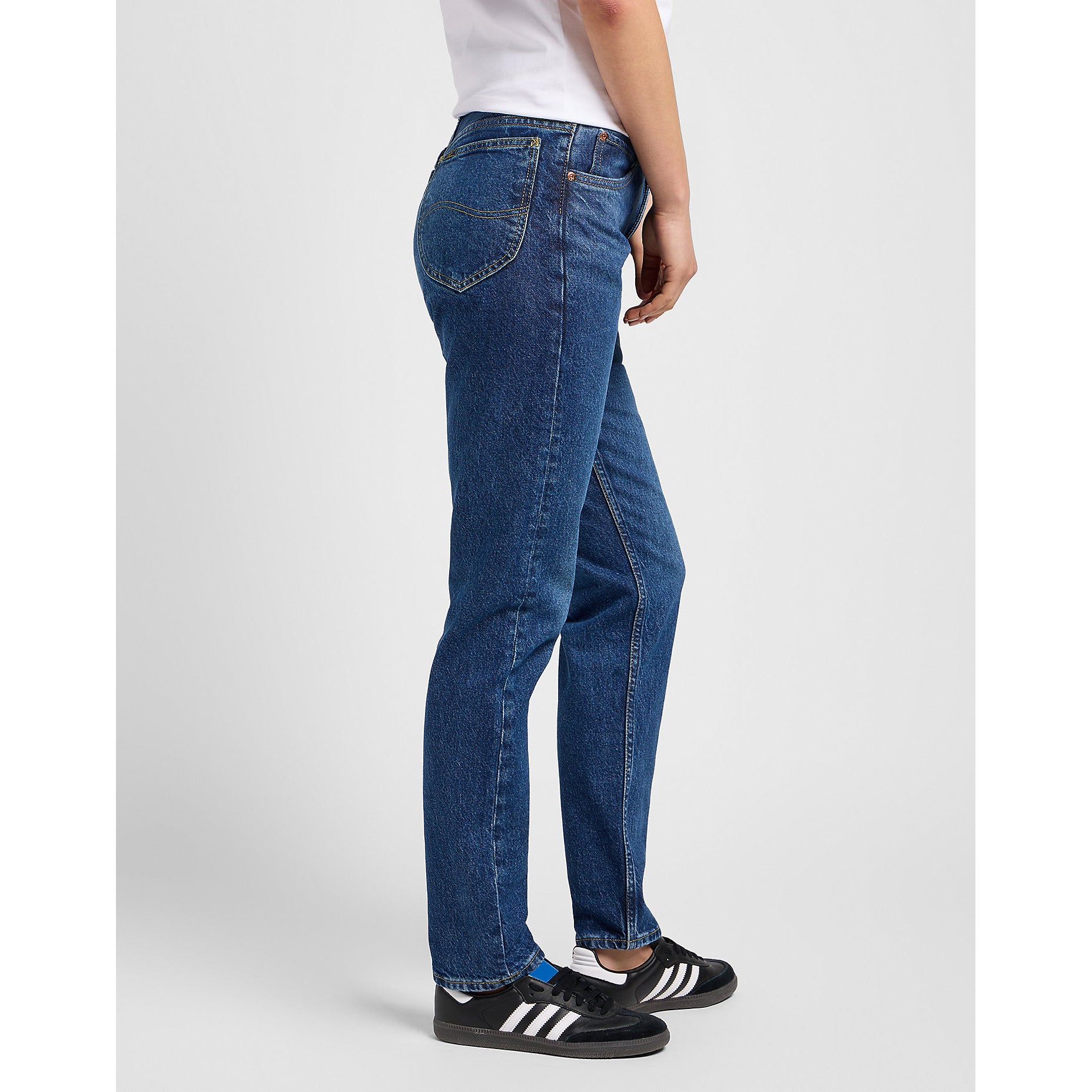 Buy online Lee Jeans Rider Jeans - Indigo Revival - Slim Straight