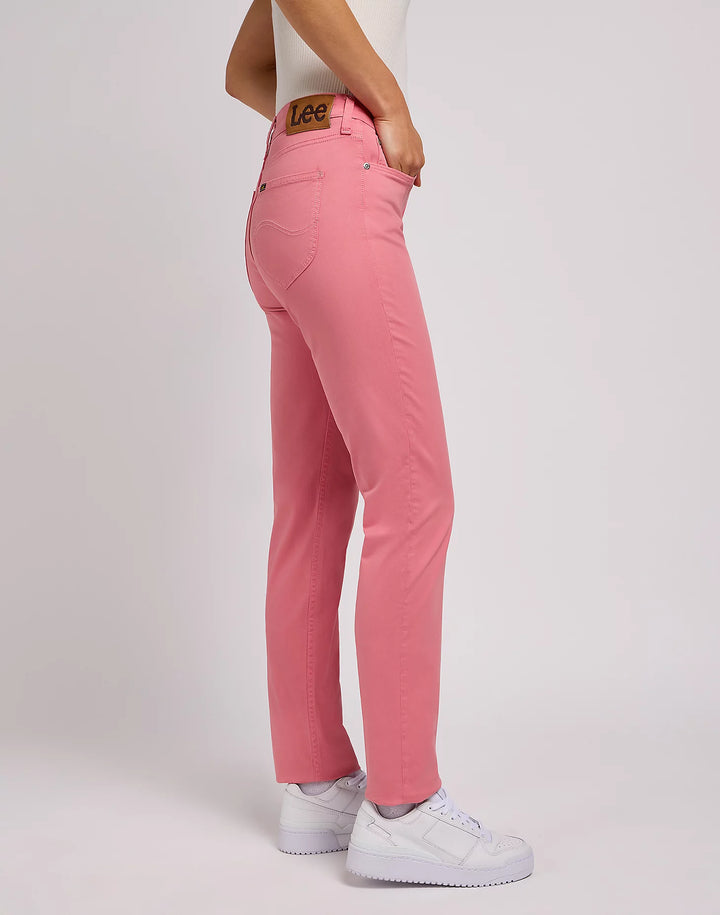 Marion Straight Jeans - Cassie Pink