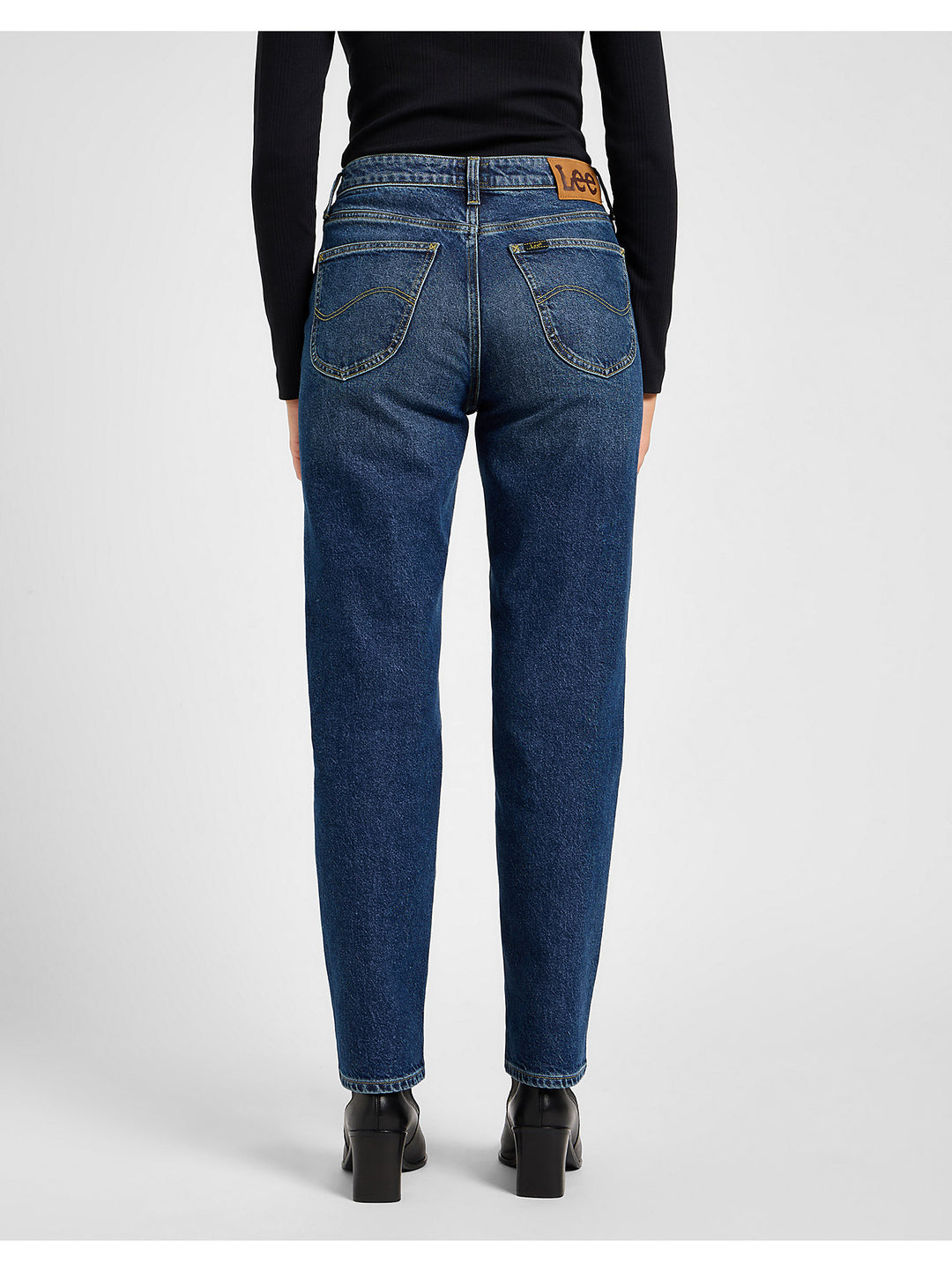 Carol Regular Straight Jeans - Indigo Ruin