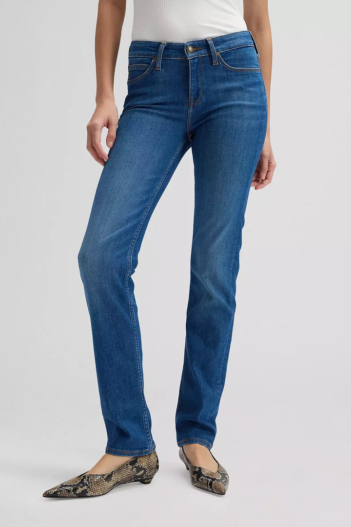 Marion Straight Jeans - Azure Wave