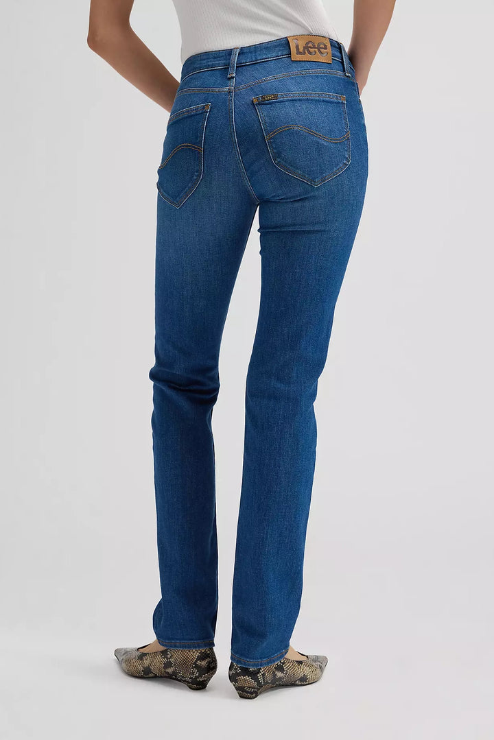 Marion Straight Jeans - Azure Wave