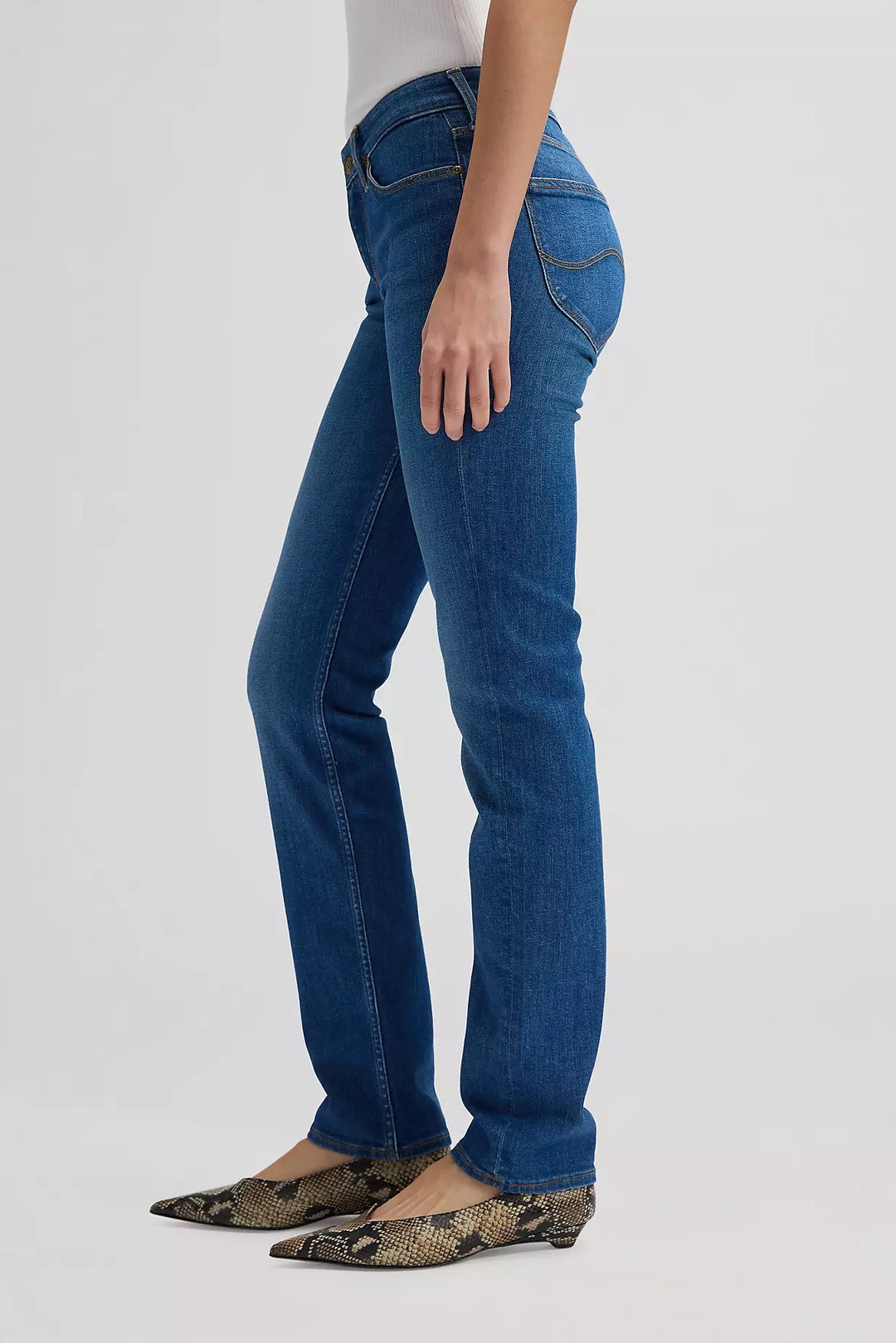 Marion Straight Jeans - Azure Wave