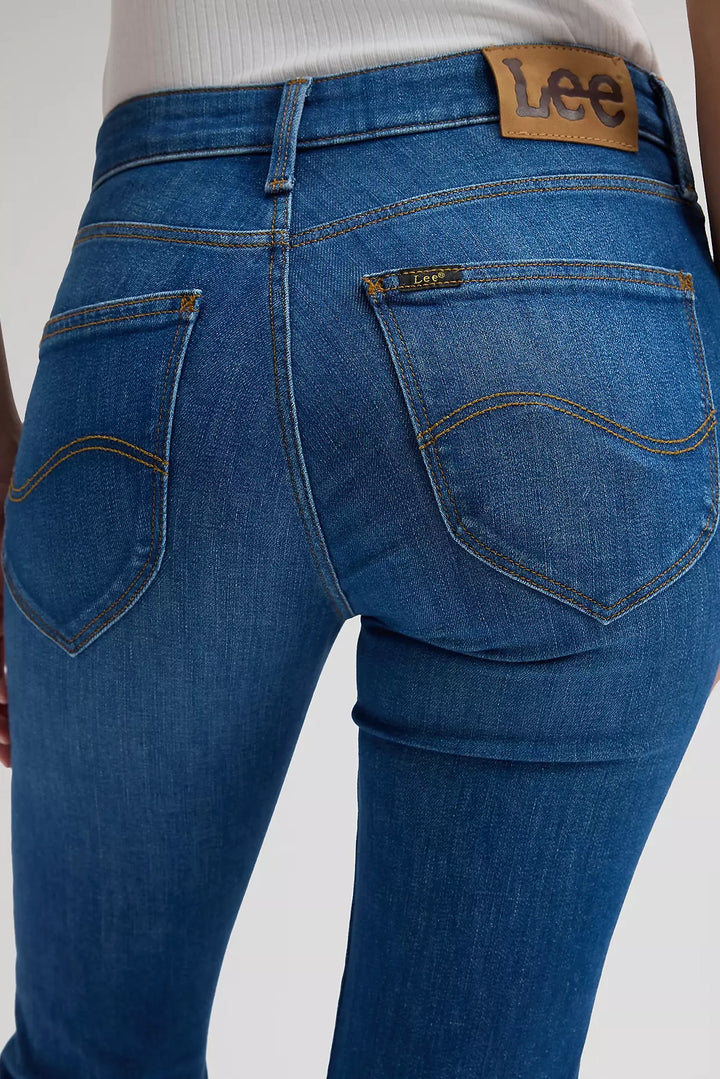 Marion Straight Jeans - Azure Wave