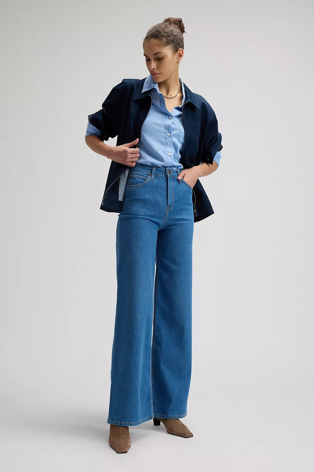 Stella Wide Leg Jeans - Dye Star